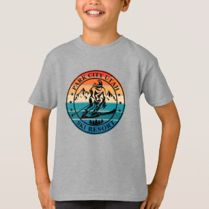 Camiseta Parque de Utah, estância de esqui de vintage
