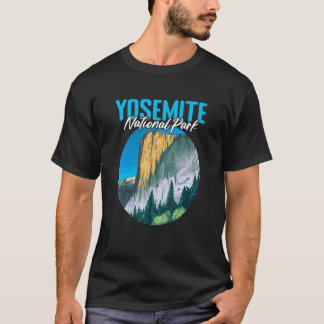 Camiseta Parque de Yosemite, em Camping Mountain Hike, ao a