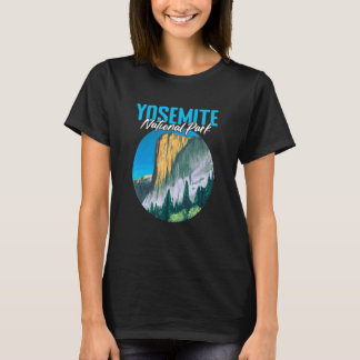 Camiseta Parque de Yosemite, em Camping Mountain Hike, ao a