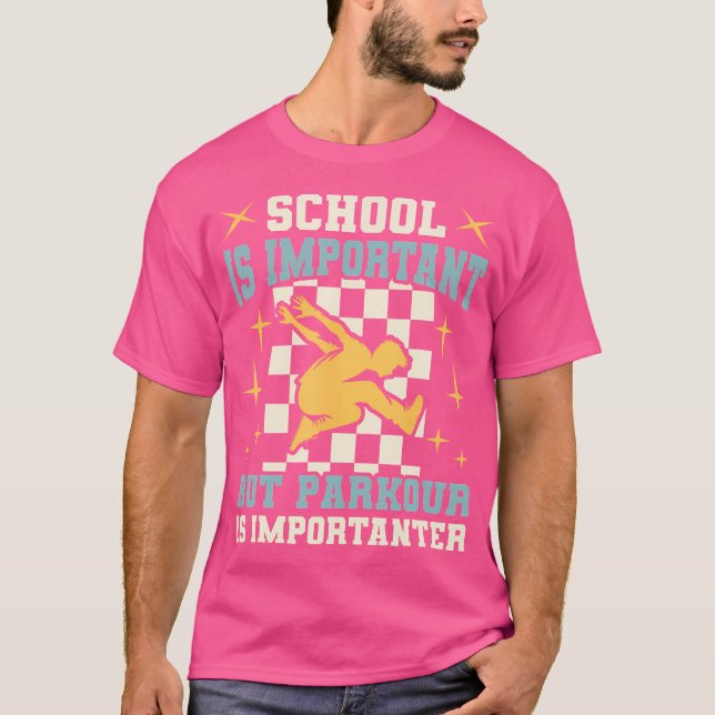 Camiseta Parque Escolar Importante Mais Importante Adolesce (Frente)