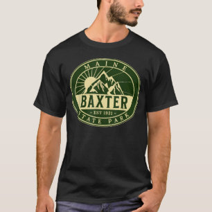 Camiseta Parque Estadual Baxter Maine Caminhada pela Nature