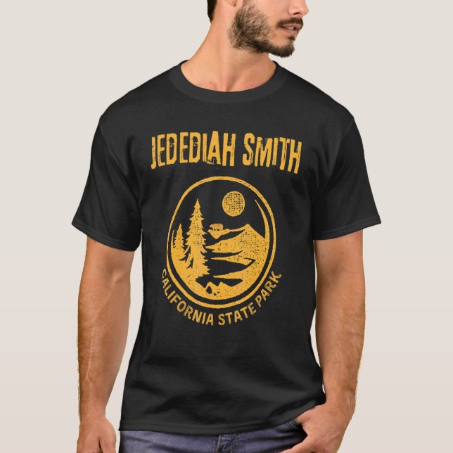 Camiseta Parque Estadual da Califórnia, Jedediah Smith (Frente)