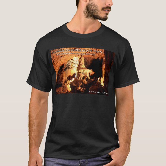 Camiseta PARQUE ESTADUAL das CAVERNAS de FLORIDA - (Frente)