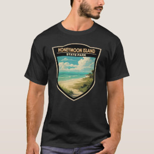 Camiseta Parque Estadual das Ilhas Honeymoon, Florida Viage