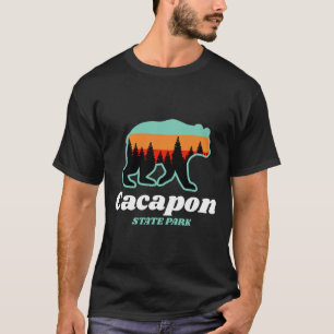 Camiseta Parque Estadual de Capacon West Virginia Urso Verã