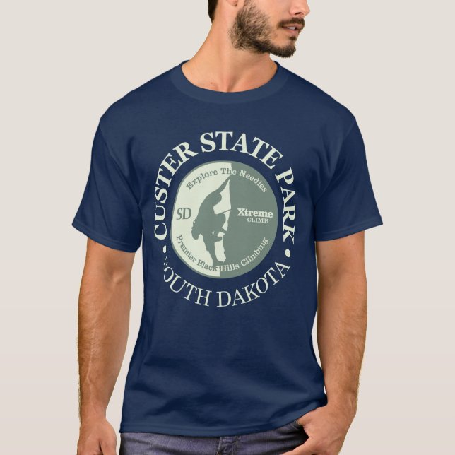 Camiseta Parque Estadual de Custer (CLB) (Frente)