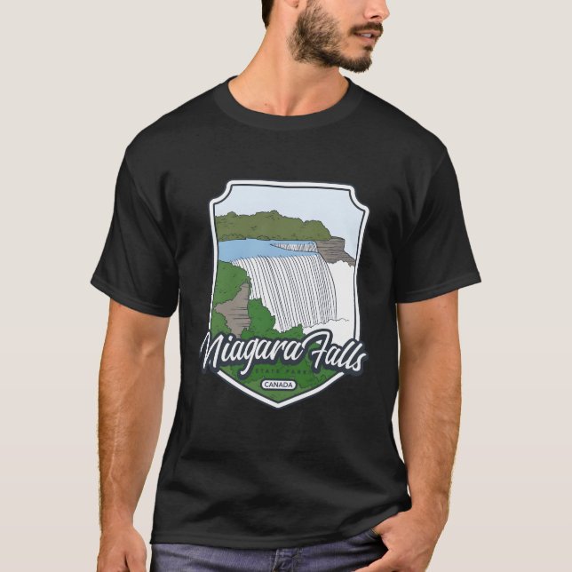 Camiseta Parque Estadual de Niagara Falls - Canadá (Frente)