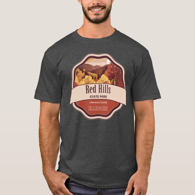 Camiseta Parque Estadual de Red Hills (Frente)