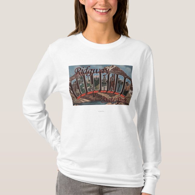 Camiseta Parque estadual de Ridgway, Colorado (Frente)