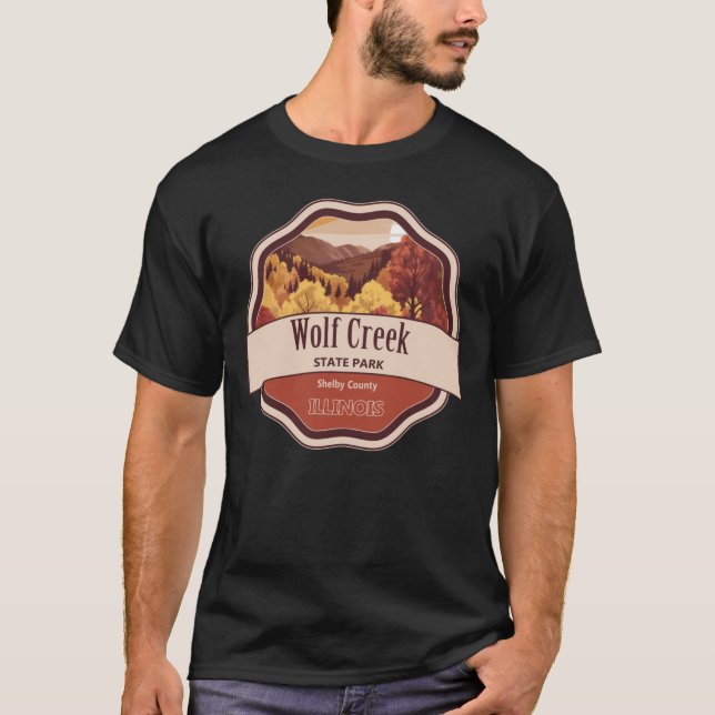 Camiseta Parque Estadual de Wolf Creek (Frente)