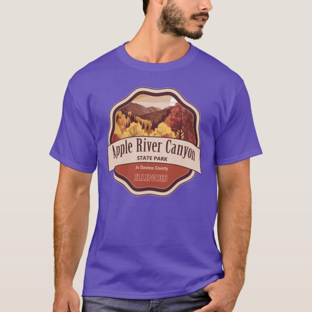 Camiseta Parque Estadual do Apple River Canyon (Frente)