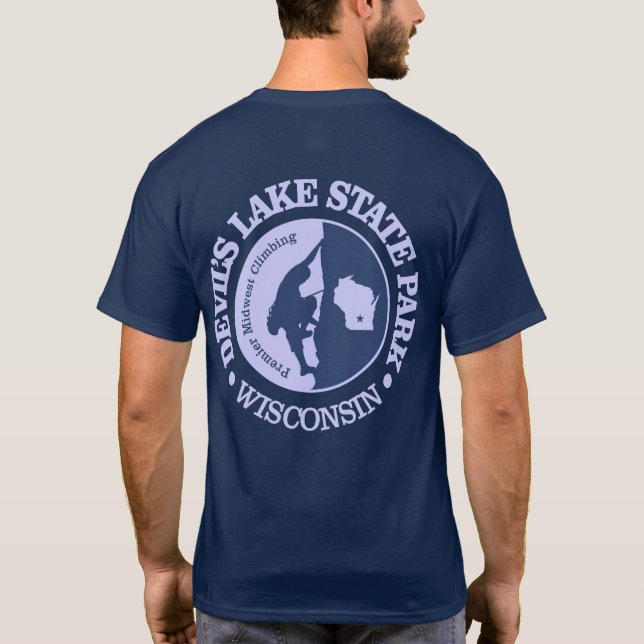 Camiseta Parque Estadual do Lago do Diabo (subindo) (Verso)