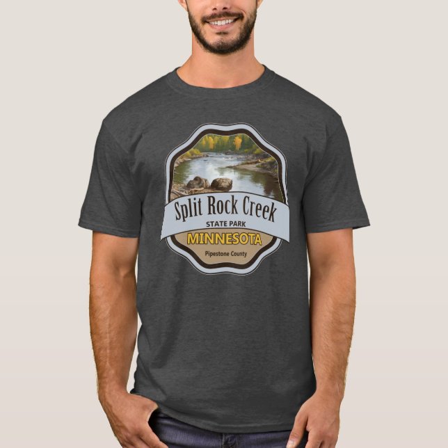 Camiseta Parque Estadual do riacho Split Rock (Frente)