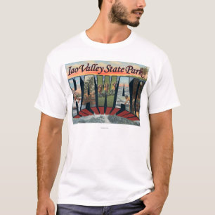 Camiseta Parque estadual do vale de Iao, Havaí