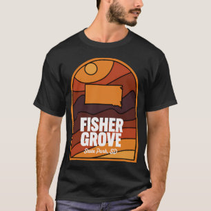 Camiseta Parque Estadual Fisher Grove Dakota do Sul