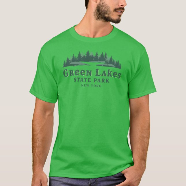 Camiseta Parque Estadual Green Lakes Nova York (Frente)