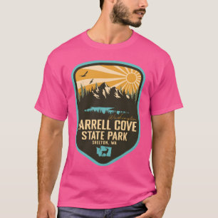 Camiseta Parque Estadual Jarrell Cove Washington Camping Re