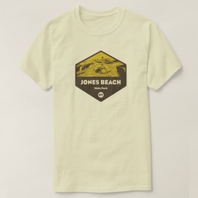 Camiseta Parque Estadual Jones Beach Nova York (Frente do Design)