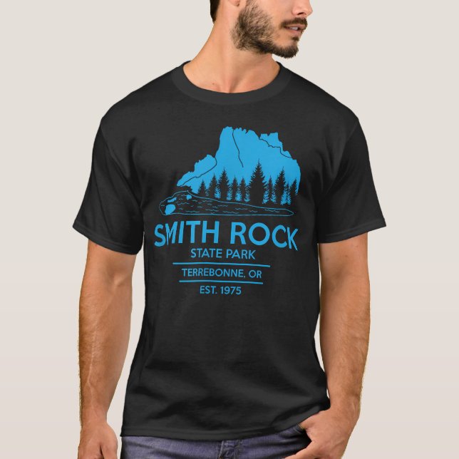 Camiseta Parque Estadual Smith Rock - Oregon State (Frente)