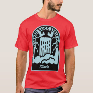 Camiseta Parque Estadual Starved Rock Illinois Tamanho Gran