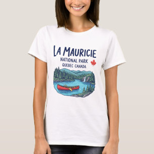 Camiseta Parque La Mauricie Quebec Canadá Paisagem Fofa