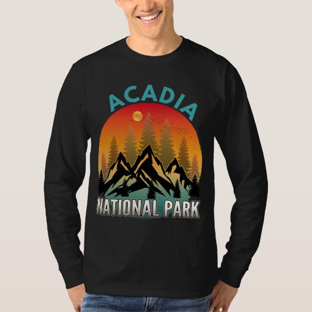 Camiseta Parque Nacional Acadia (Frente)