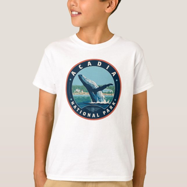 Camiseta Parque Nacional Acadia (Frente)
