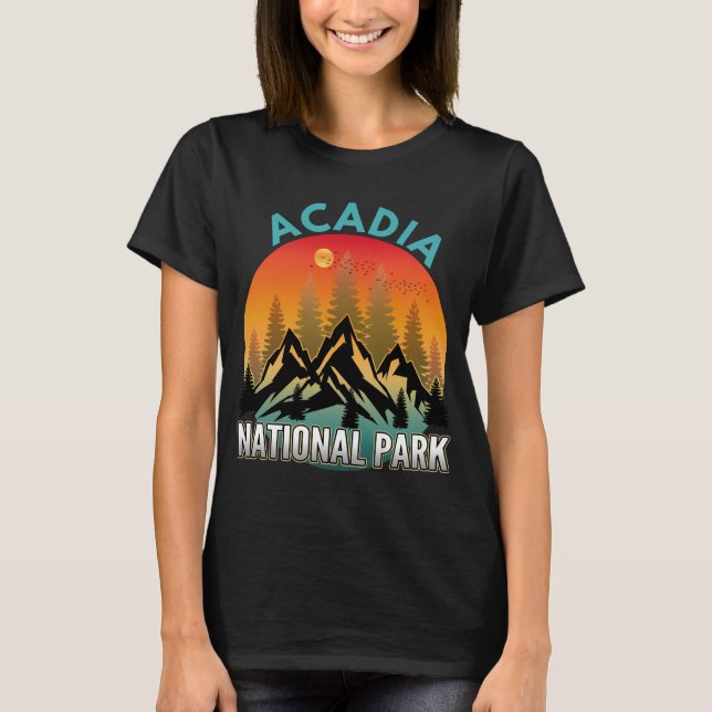 Camiseta Parque Nacional Acadia (Frente)