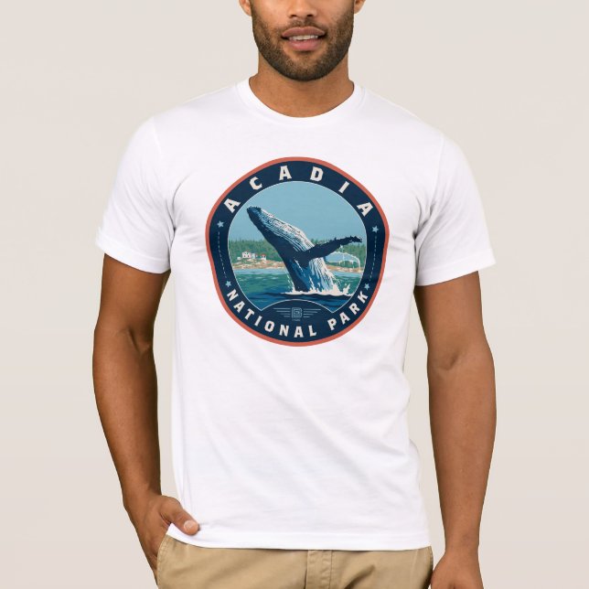 Camiseta Parque Nacional Acadia (Frente)