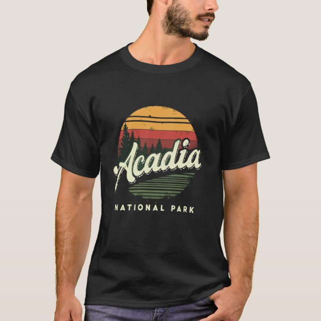 Camiseta Parque Nacional Acadia (Frente)