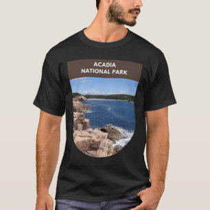 Camiseta Parque Nacional Acadia - Em direção à areia