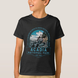 Camiseta Parque Nacional Acadia Maine EUA Férias Viagens So