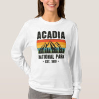 Parque Nacional Acadia, Maine Retro Vintage