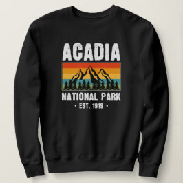 Camiseta Parque Nacional Acadia, Maine Retro Vintage