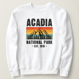 Camiseta Parque Nacional Acadia, Maine Retro Vintage