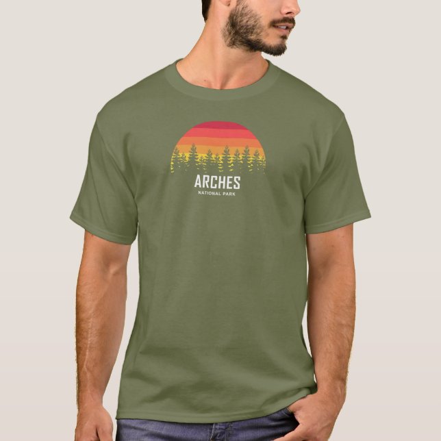 Camiseta Parque Nacional Arches (Frente)