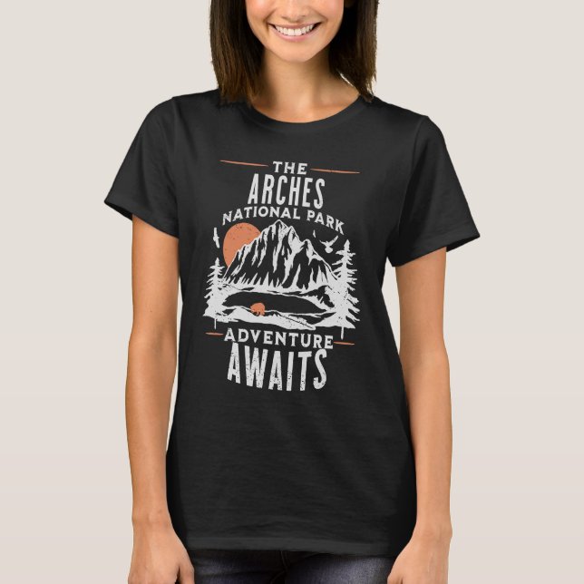 Camiseta Parque Nacional Arches (Frente)