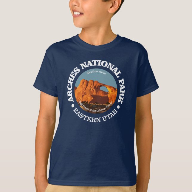 Camiseta Parque Nacional Arches (Frente)