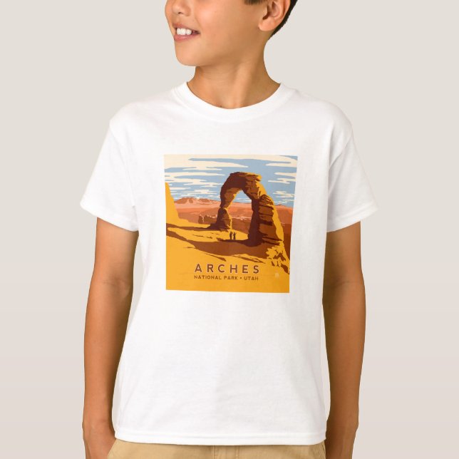 Camiseta Parque Nacional Arches | Utah (Frente)