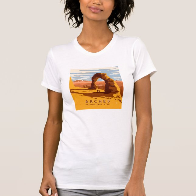 Camiseta Parque Nacional Arches | Utah (Frente)