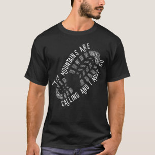 Camiseta Parque Nacional As Montanhas Estão Chamando