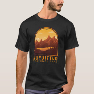Camiseta Parque Nacional Auyuittuq Canada Viagem Vintage