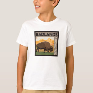 Camiseta Parque Nacional Badlands Buffalo