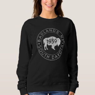 Camiseta Parque Nacional Badlands South Dakota Buffalo Hiki