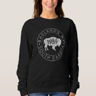 Camiseta Parque Nacional Badlands South Dakota Buffalo Hiki