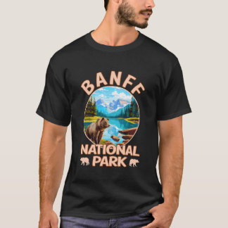 Camiseta Parque Nacional Banff Canadá Montanha do Urso Cami