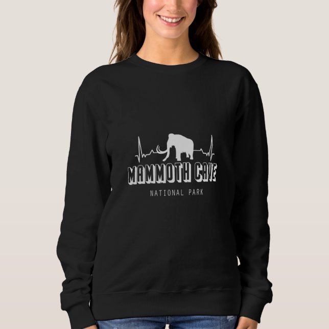 Camiseta Parque Nacional Batida do Coração da Caverna Mammo (Frente)