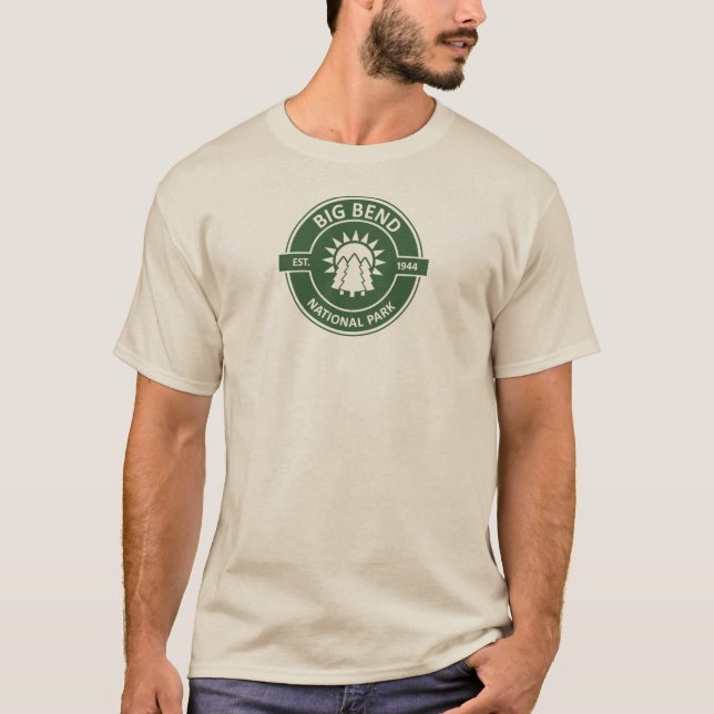 Camiseta Parque Nacional Big Bend (Frente)