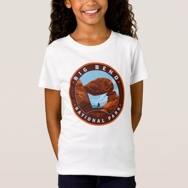 Camiseta Parque Nacional Big Bend (Frente)