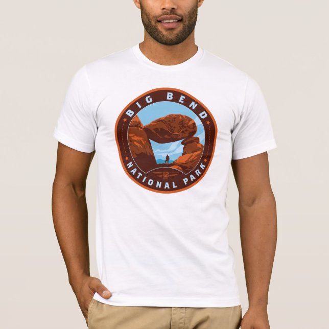 Camiseta Parque Nacional Big Bend (Frente)